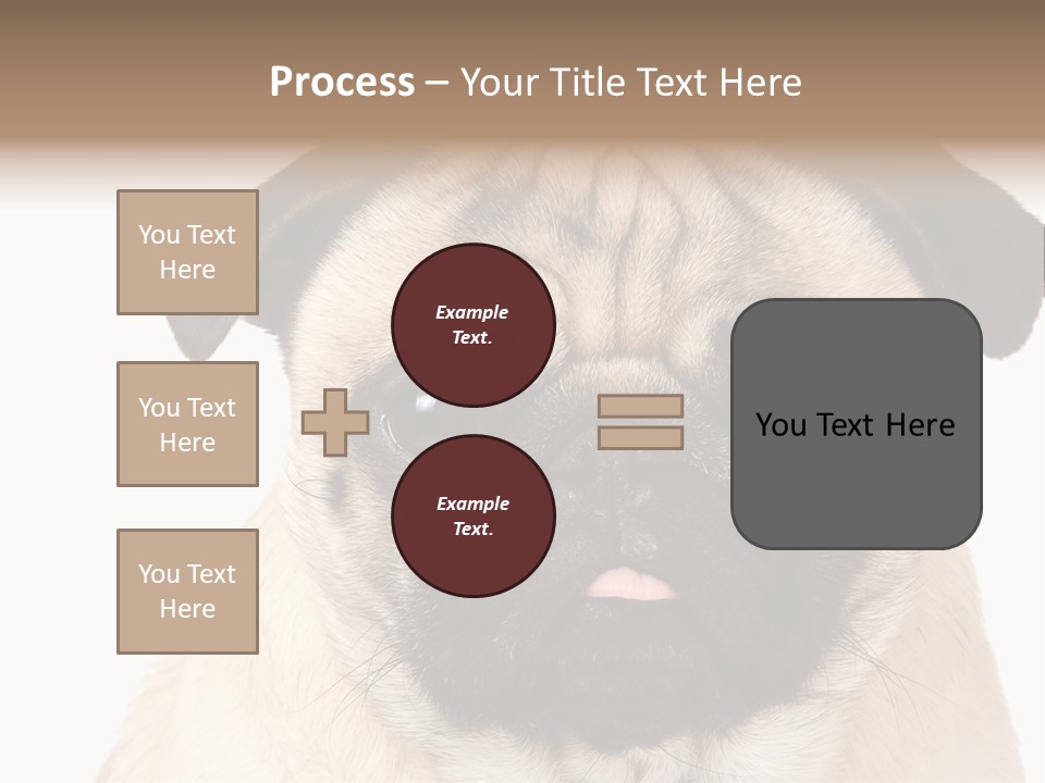 Small Tongue Hound PowerPoint Template
