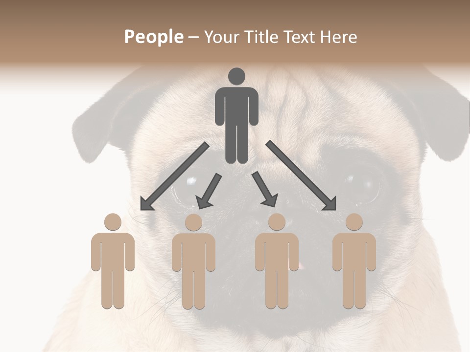 Small Tongue Hound PowerPoint Template