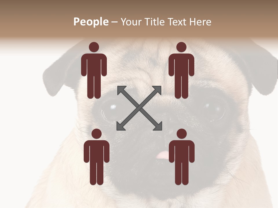 Small Tongue Hound PowerPoint Template