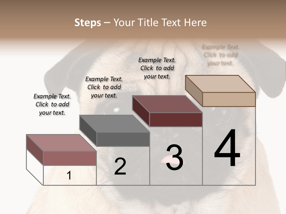 Small Tongue Hound PowerPoint Template