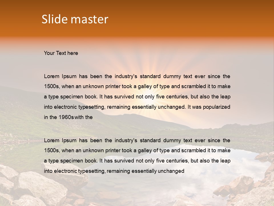 Light Floral Travel PowerPoint Template