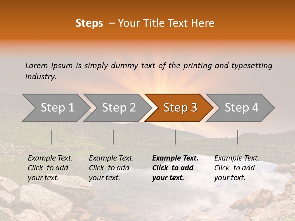 Light Floral Travel PowerPoint Template