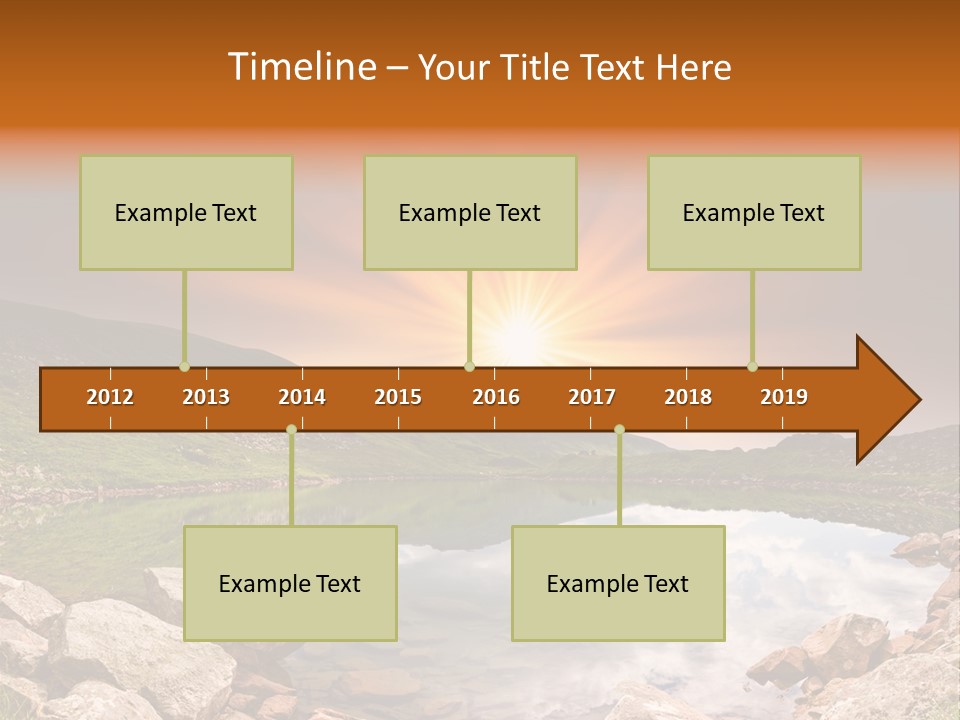 Light Floral Travel PowerPoint Template