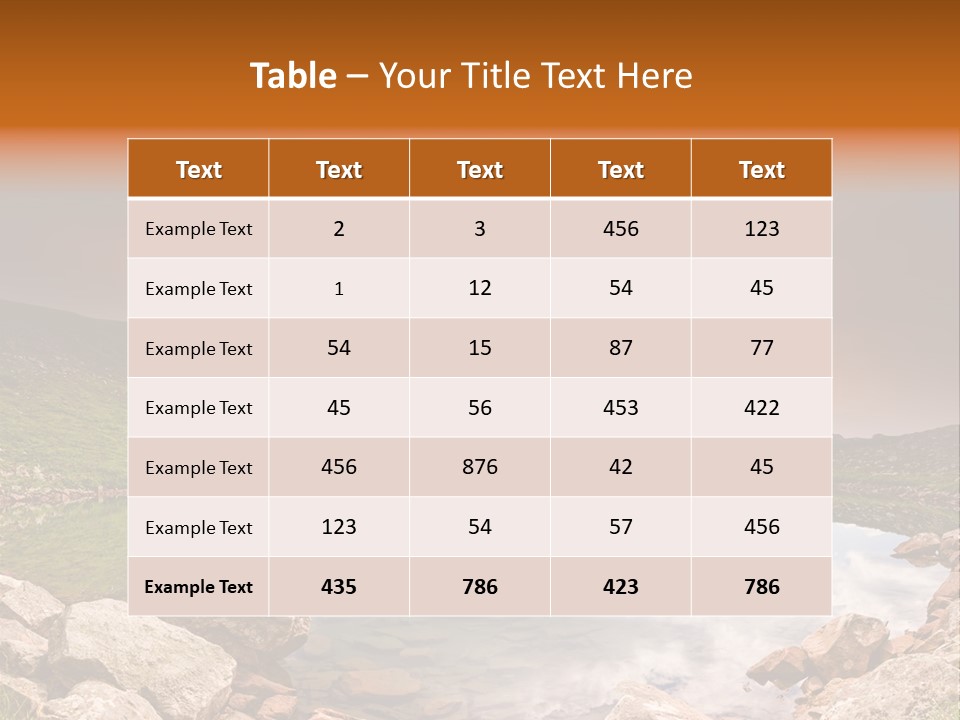 Light Floral Travel PowerPoint Template