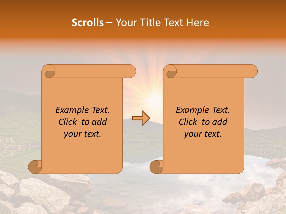 Light Floral Travel PowerPoint Template