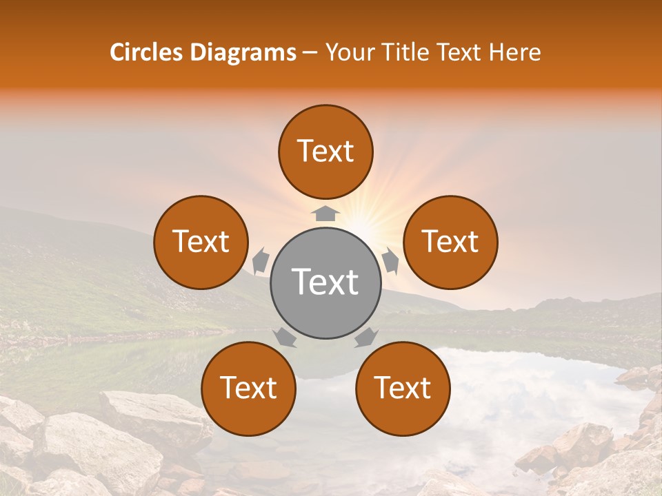 Light Floral Travel PowerPoint Template