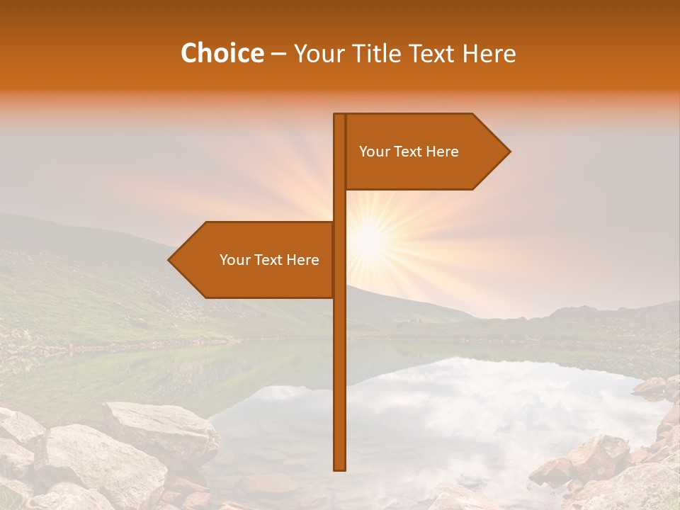Light Floral Travel PowerPoint Template