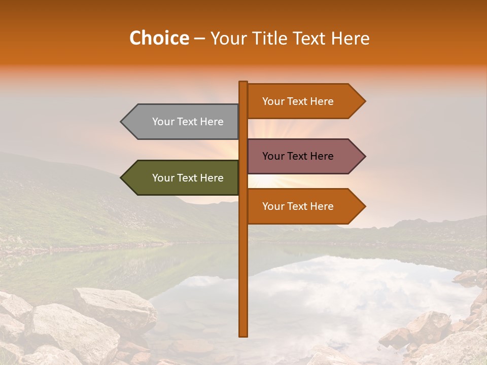 Light Floral Travel PowerPoint Template