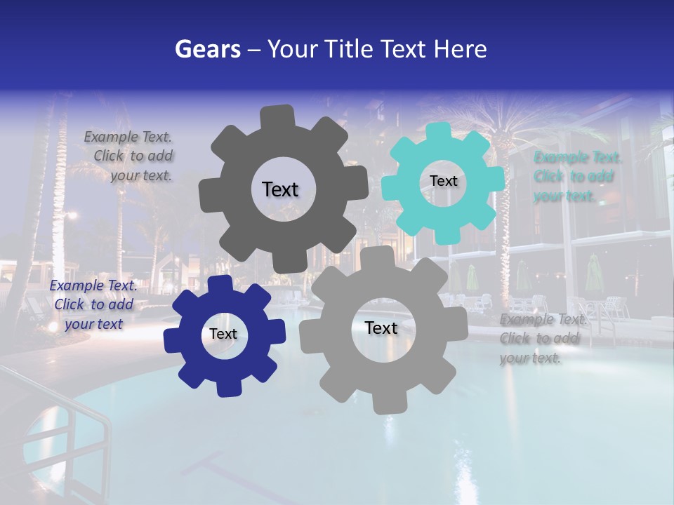 Illuminated Deluxe Scenic PowerPoint Template