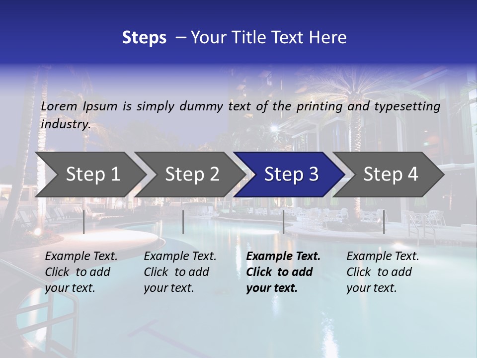 Illuminated Deluxe Scenic PowerPoint Template