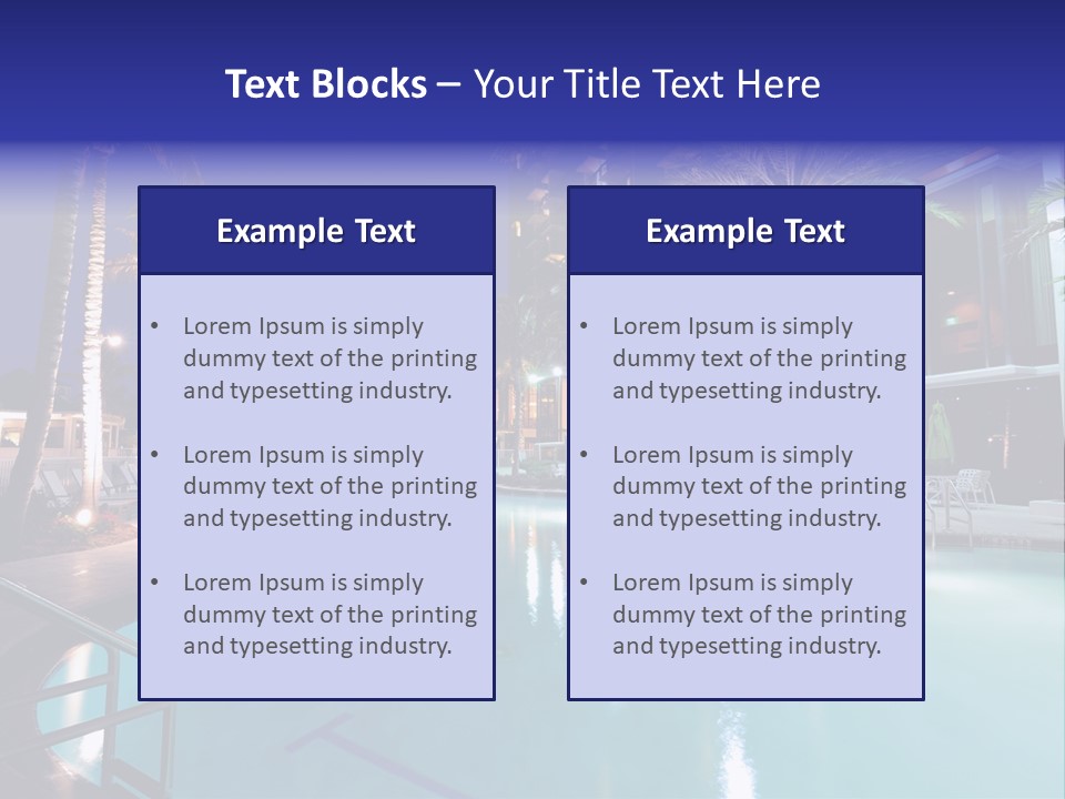 Illuminated Deluxe Scenic PowerPoint Template