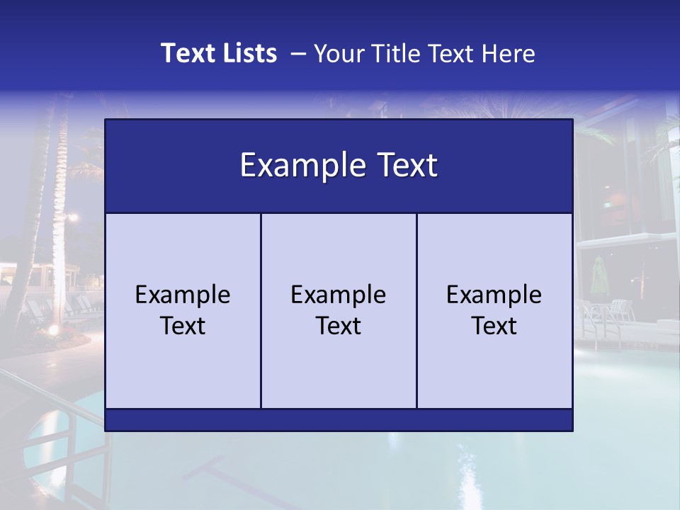 Illuminated Deluxe Scenic PowerPoint Template