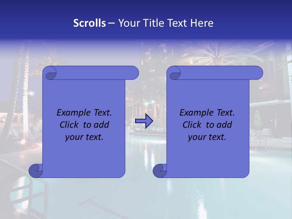 Illuminated Deluxe Scenic PowerPoint Template