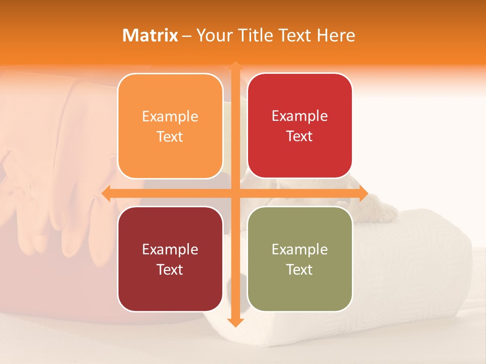 Red Shot Sanitary PowerPoint Template
