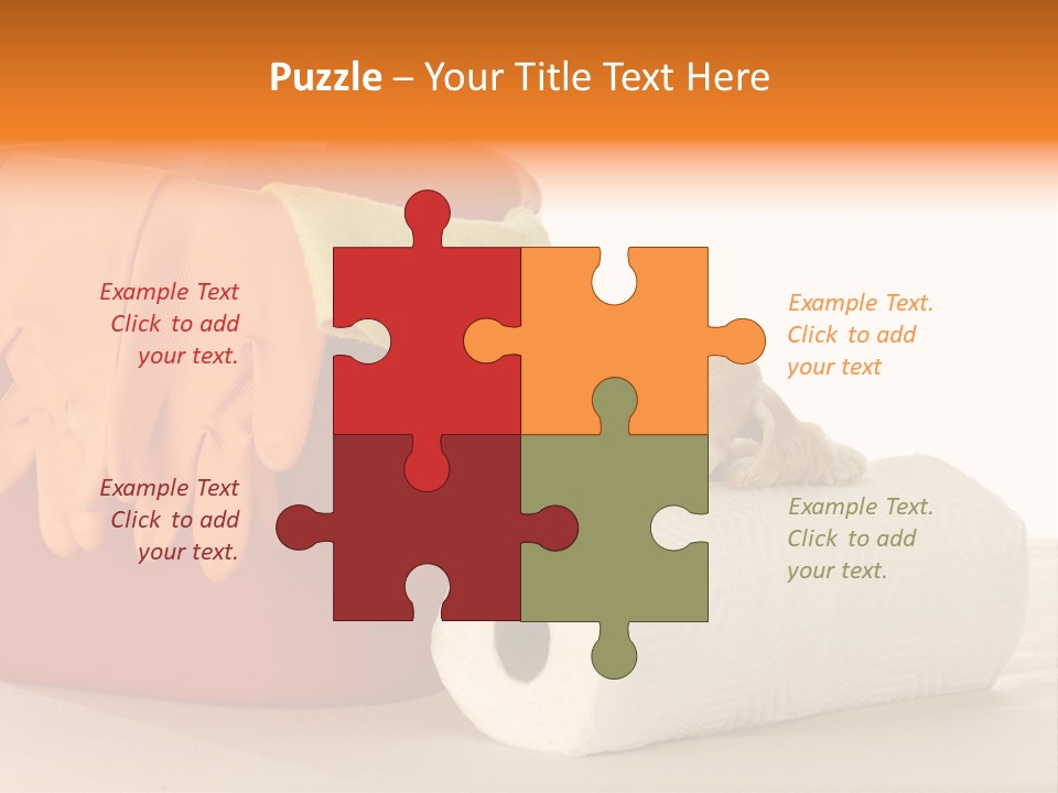 Red Shot Sanitary PowerPoint Template