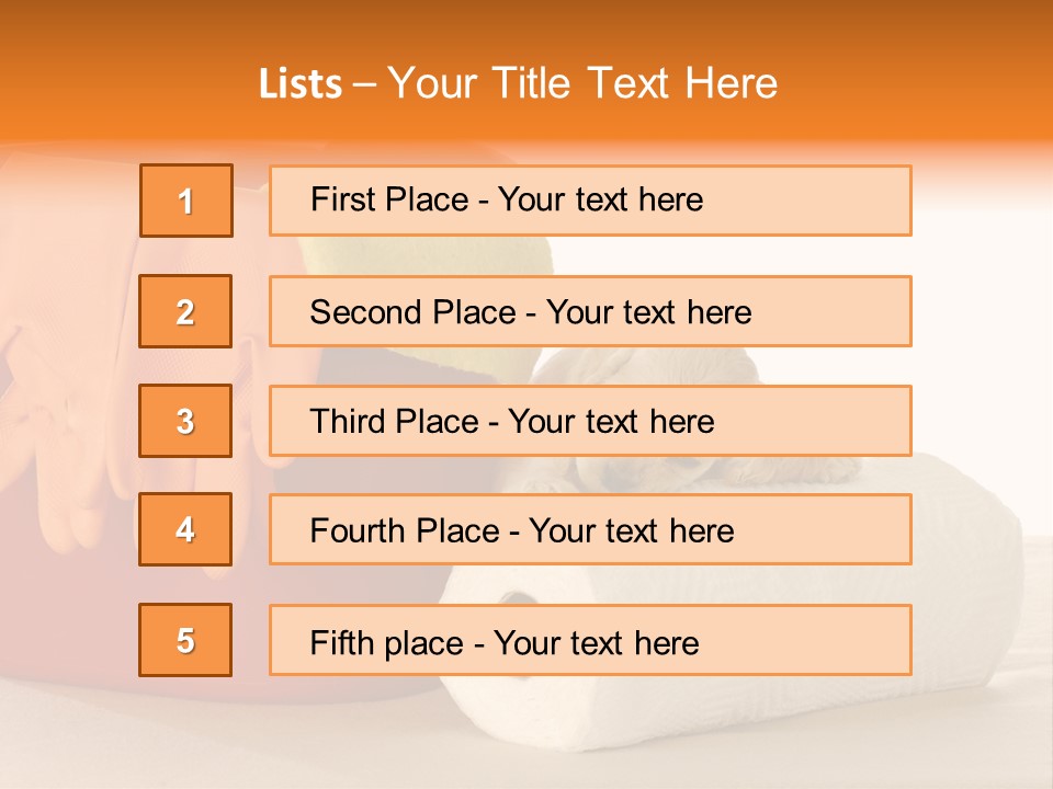 Red Shot Sanitary PowerPoint Template