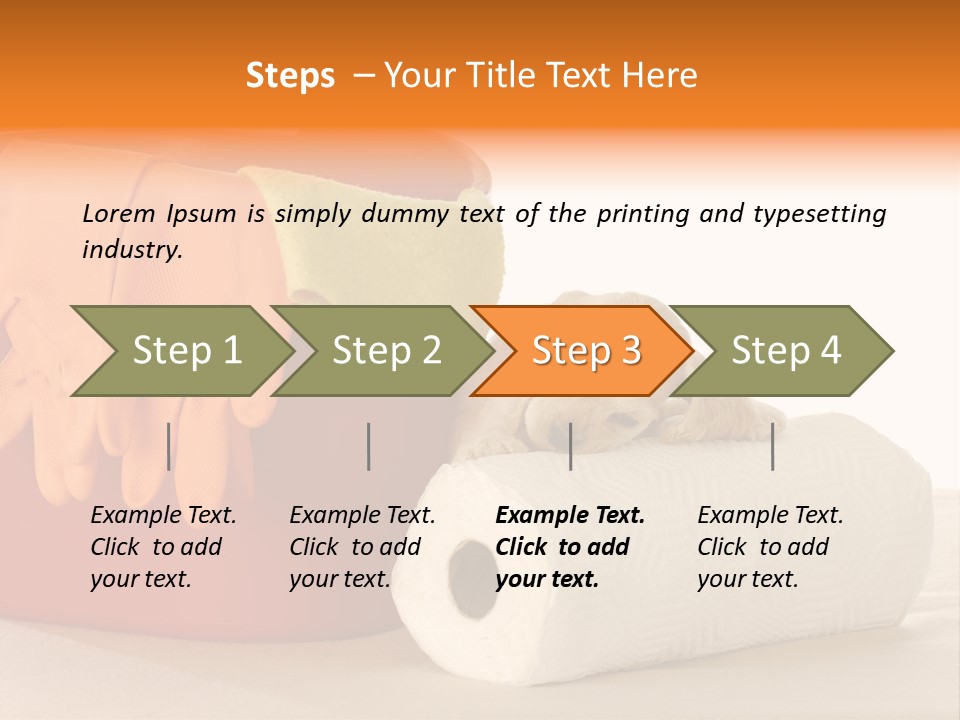 Red Shot Sanitary PowerPoint Template