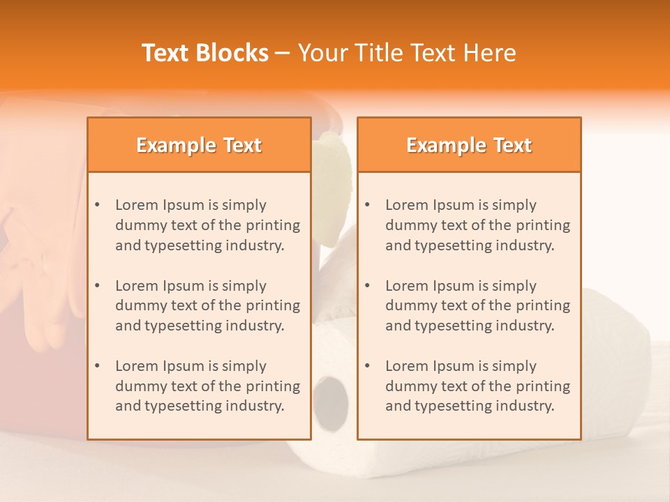 Red Shot Sanitary PowerPoint Template