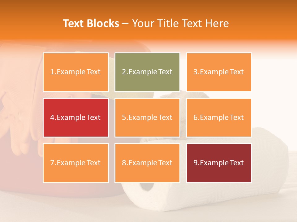 Red Shot Sanitary PowerPoint Template