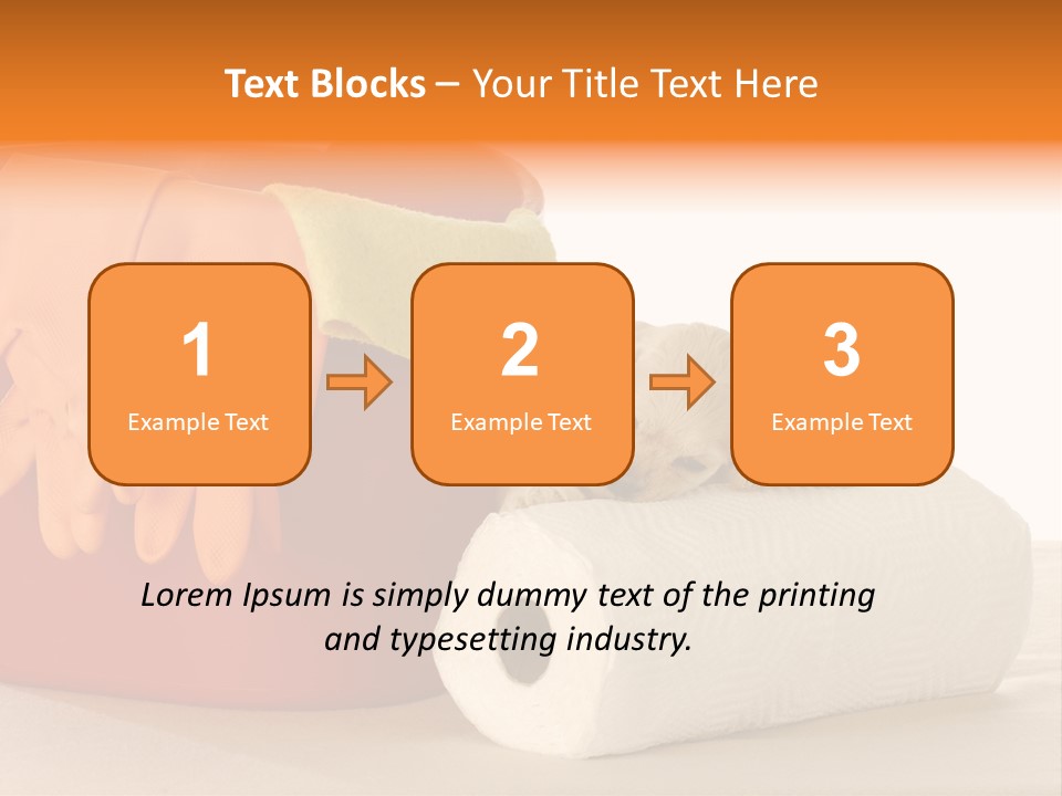 Red Shot Sanitary PowerPoint Template