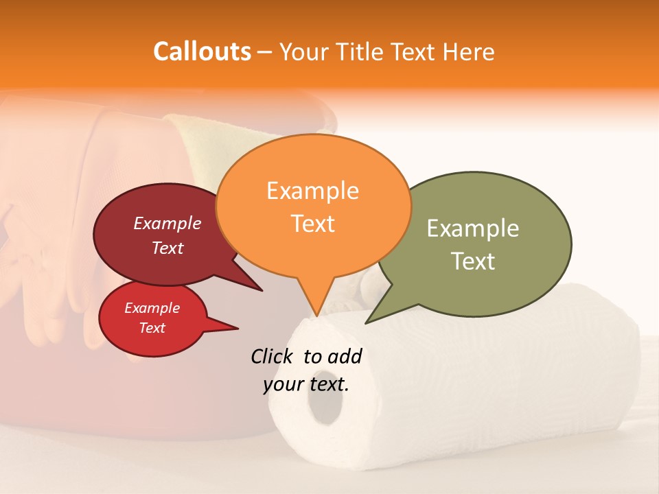 Red Shot Sanitary PowerPoint Template
