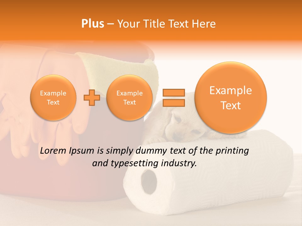 Red Shot Sanitary PowerPoint Template