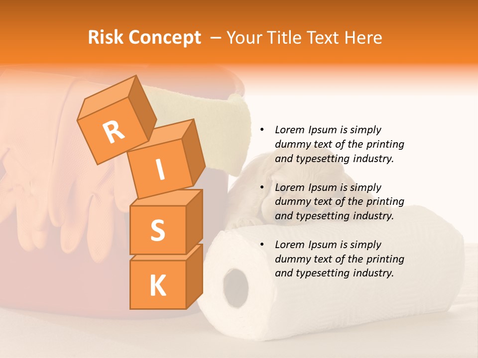 Red Shot Sanitary PowerPoint Template