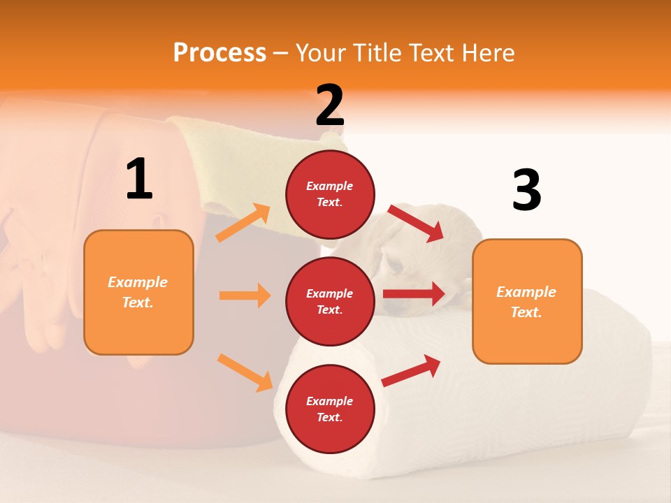 Red Shot Sanitary PowerPoint Template