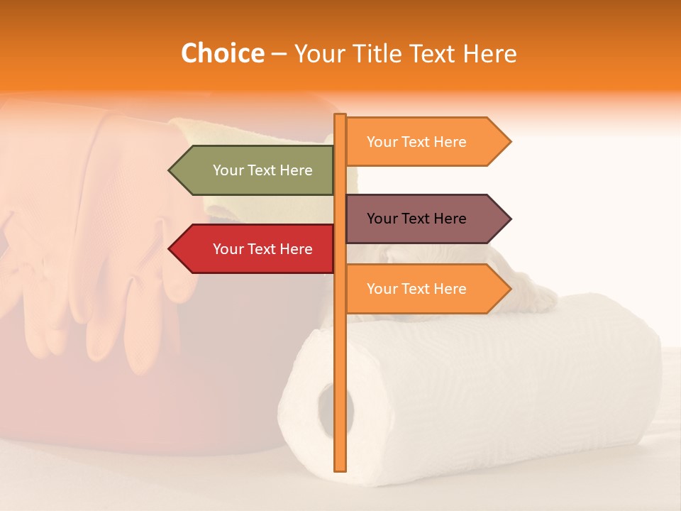 Red Shot Sanitary PowerPoint Template