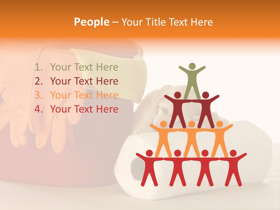 Red Shot Sanitary PowerPoint Template