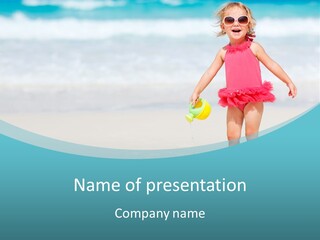 Person Smiling Kid PowerPoint Template