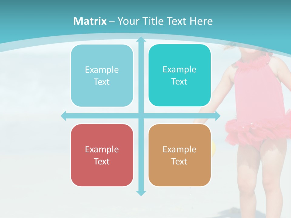 Person Smiling Kid PowerPoint Template
