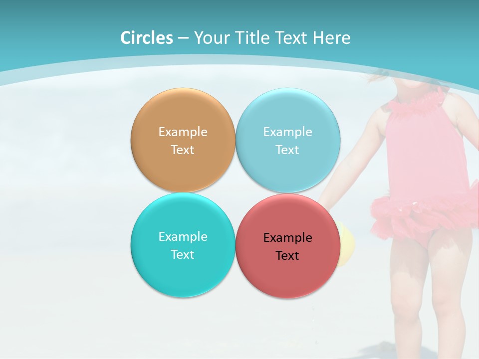 Person Smiling Kid PowerPoint Template