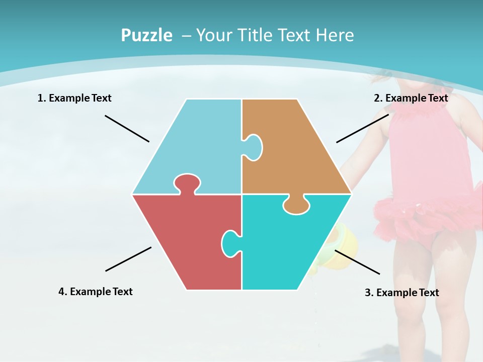 Person Smiling Kid PowerPoint Template