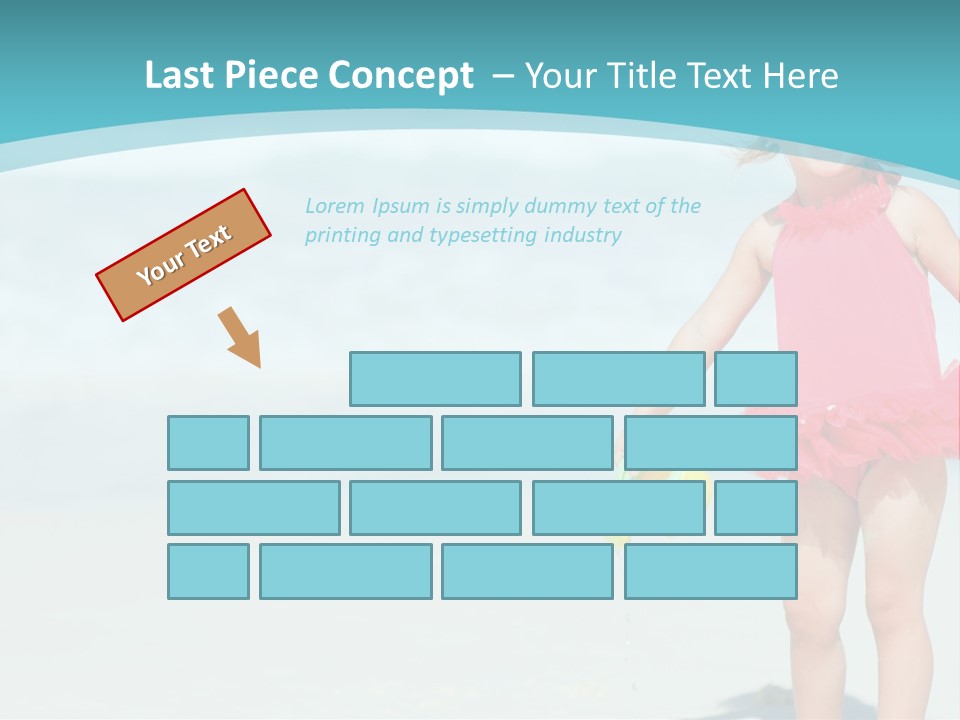 Person Smiling Kid PowerPoint Template