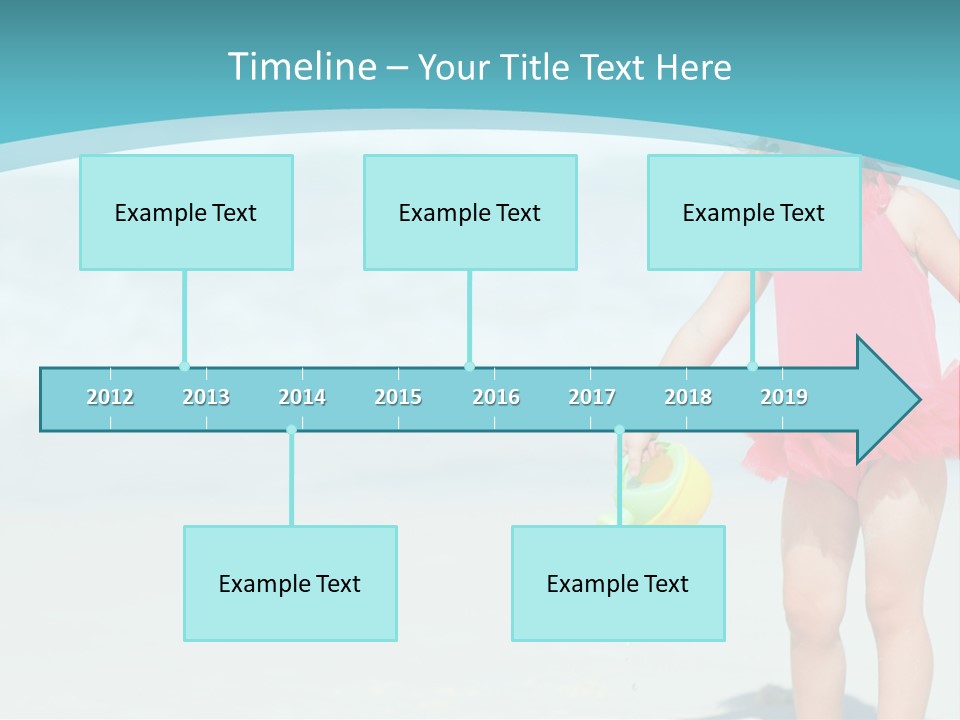 Person Smiling Kid PowerPoint Template