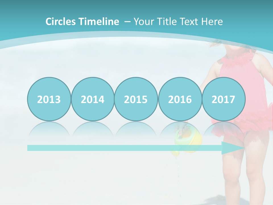 Person Smiling Kid PowerPoint Template