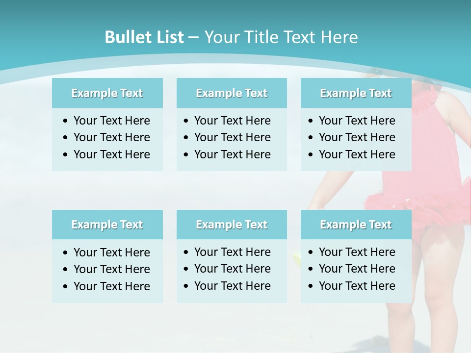 Person Smiling Kid PowerPoint Template