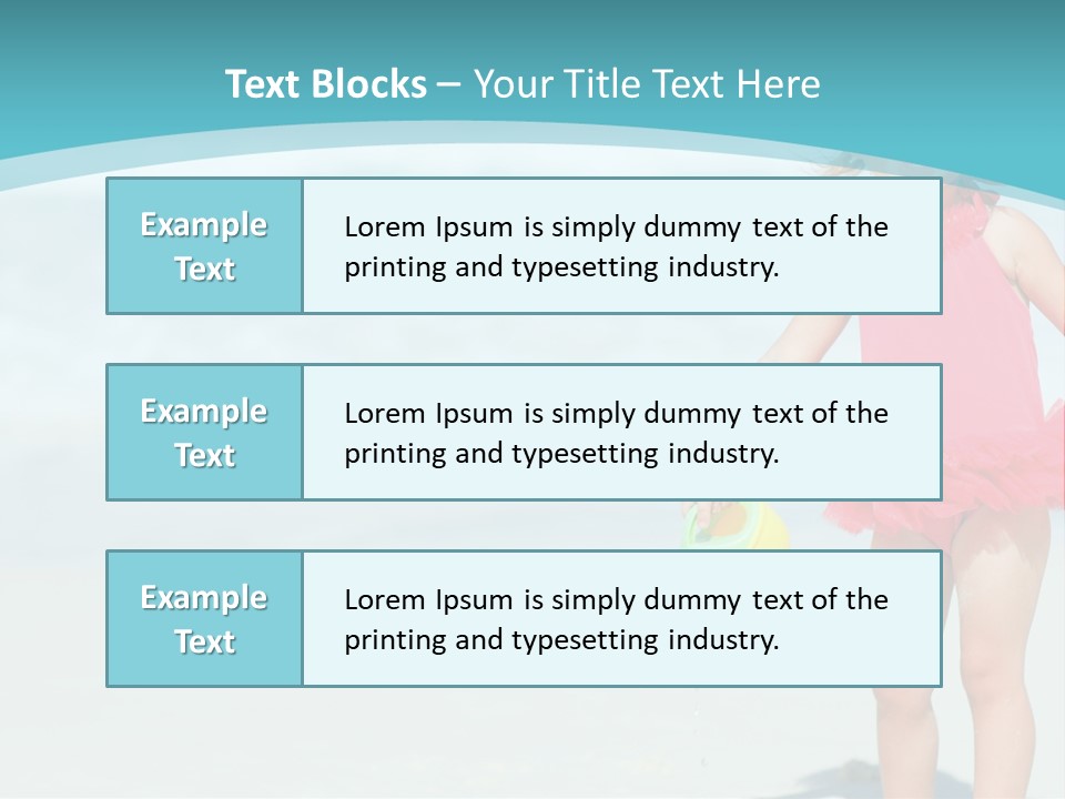 Person Smiling Kid PowerPoint Template