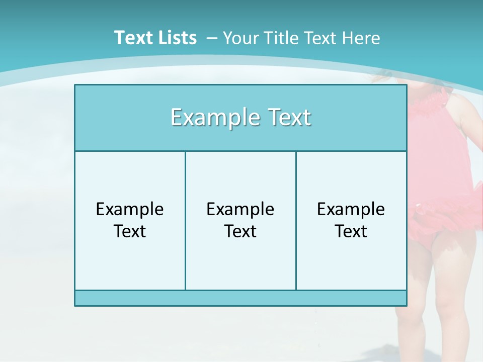 Person Smiling Kid PowerPoint Template