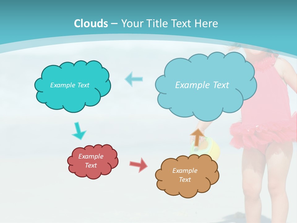 Person Smiling Kid PowerPoint Template