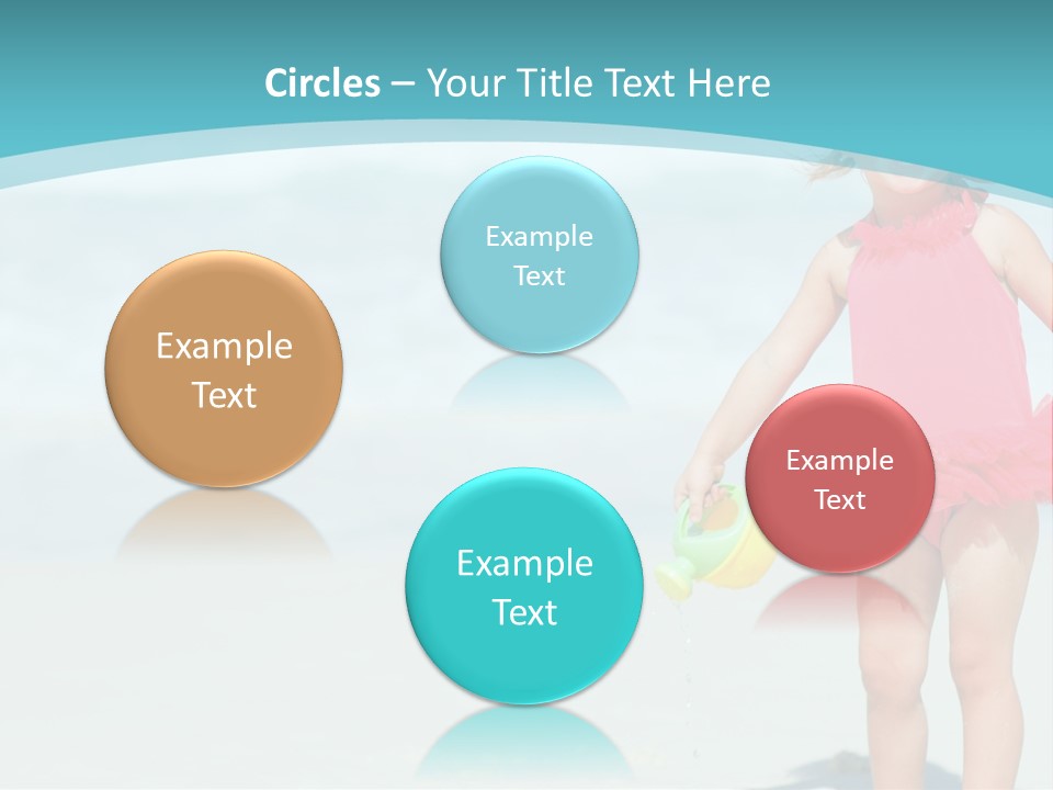 Person Smiling Kid PowerPoint Template