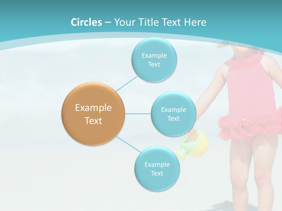 Person Smiling Kid PowerPoint Template