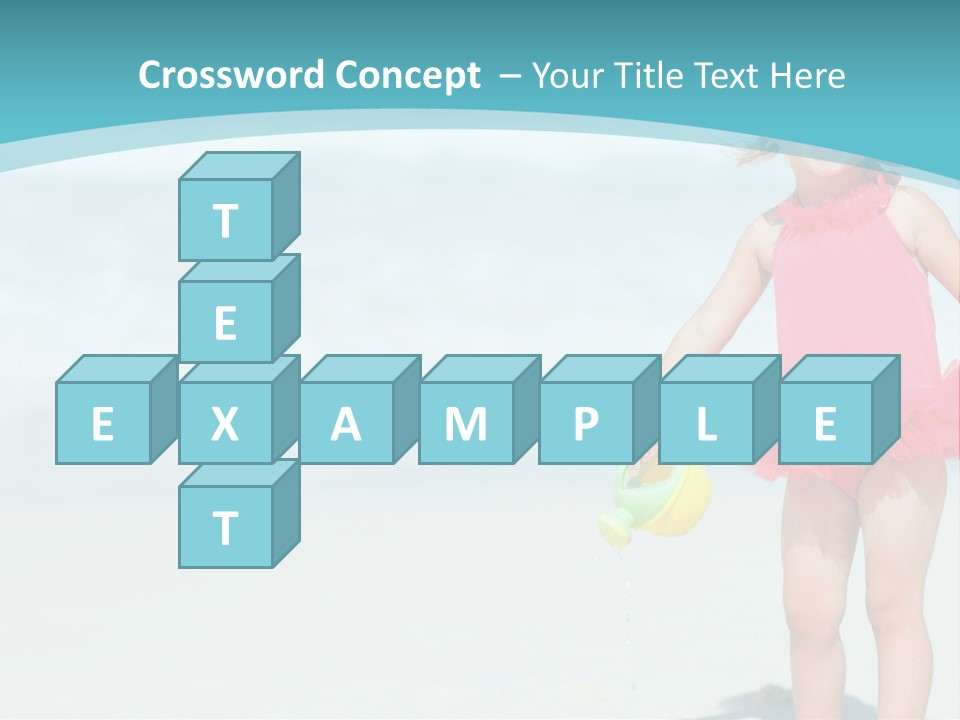 Person Smiling Kid PowerPoint Template