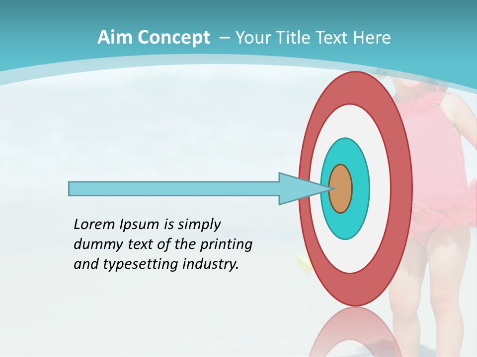 Person Smiling Kid PowerPoint Template