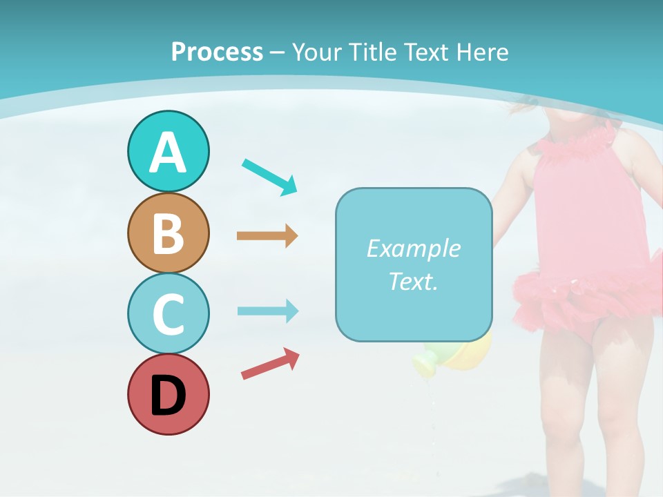 Person Smiling Kid PowerPoint Template