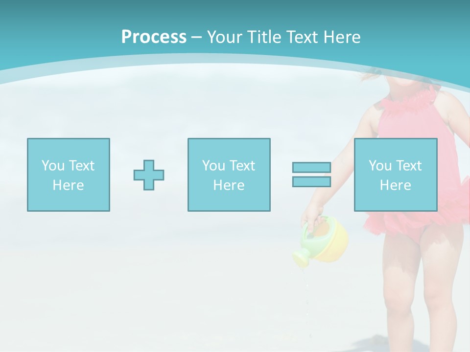 Person Smiling Kid PowerPoint Template