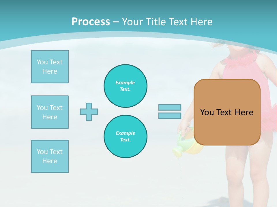 Person Smiling Kid PowerPoint Template