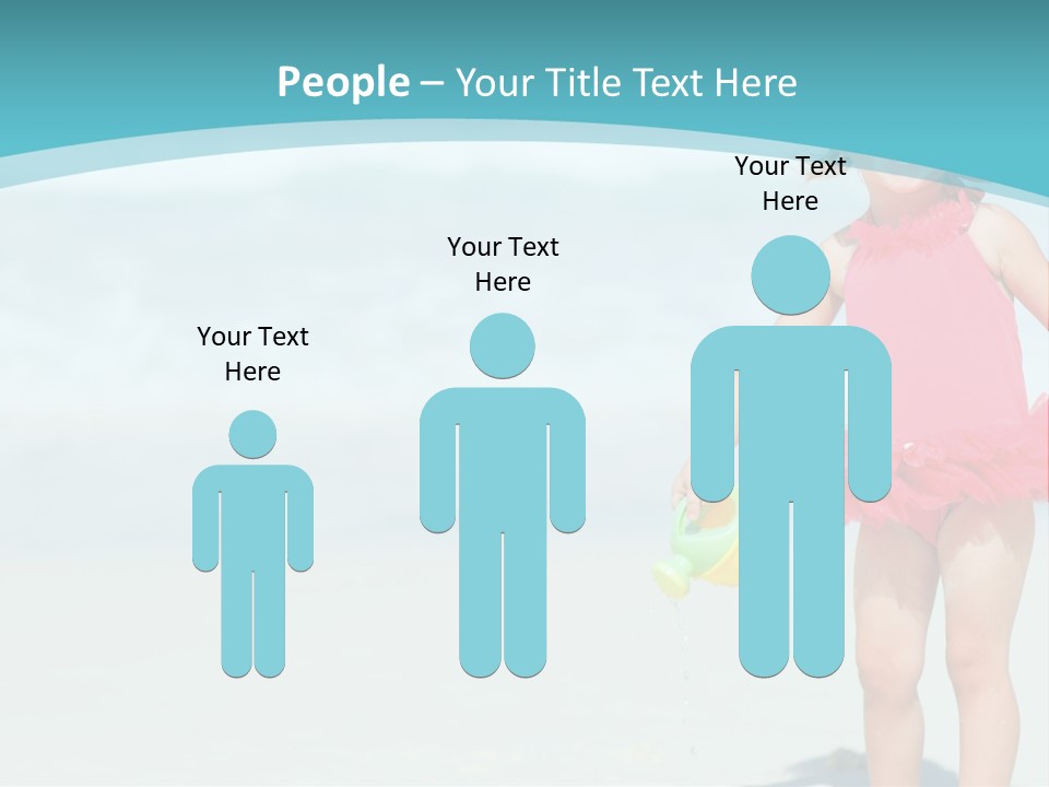 Person Smiling Kid PowerPoint Template