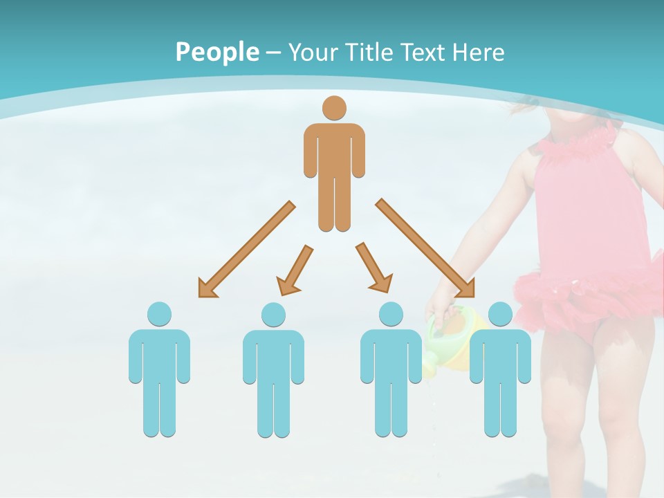 Person Smiling Kid PowerPoint Template